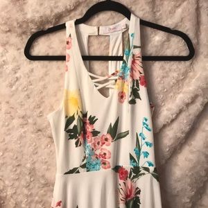 Tropical Floral Candie’s Dress